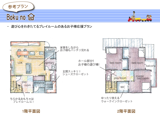 参考プラン Bokunoie